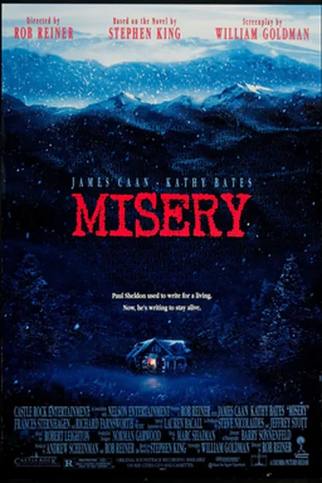 Misery movie poster (1990)