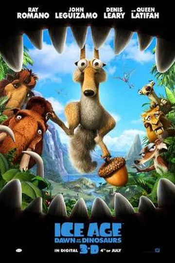 Ice Age: Dawn of the Dinosaurs movie poster (2009)