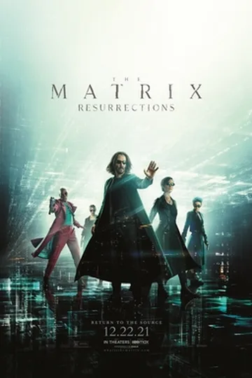 The Matrix Resurrections movie poster (2021)