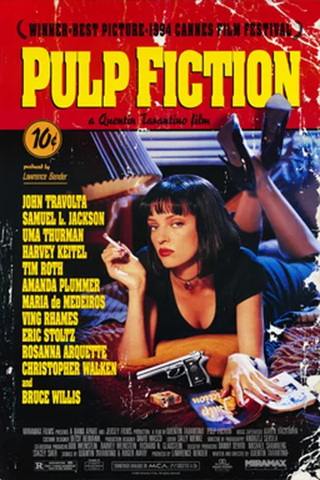 Pulp Fiction movie poster (1994)
