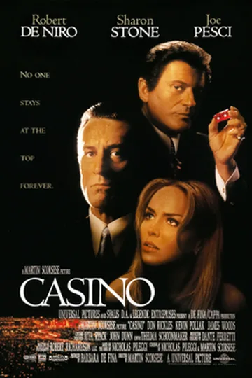 Casino movie poster (1995)