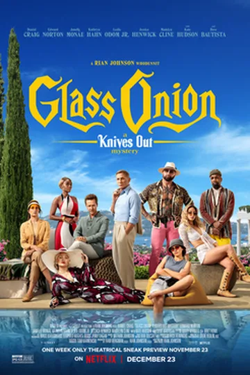 Glass Onion: A Knives Out Mystery movie poster (2022)