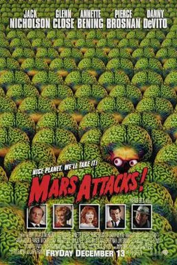 Mars Attacks! movie poster (1996)