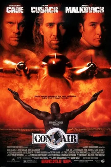 Con Air movie poster (1997)