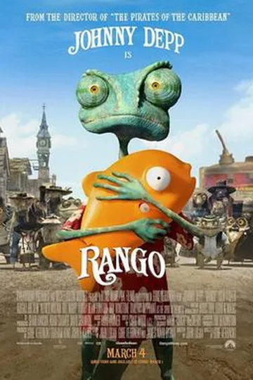 Rango movie poster (2011)