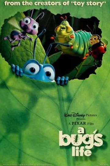 A Bug's Life movie poster (1998)