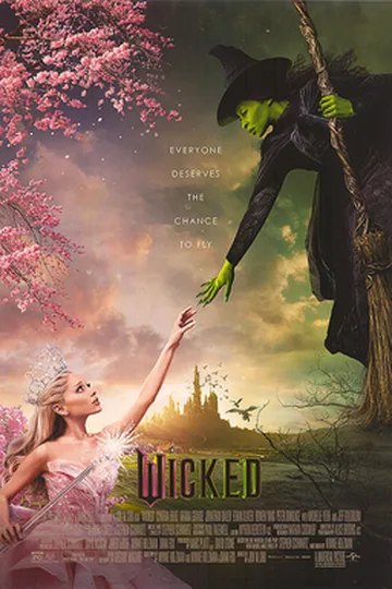 Wicked movie poster (2024)