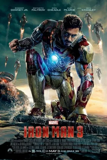 Iron Man 3 movie poster (2013)