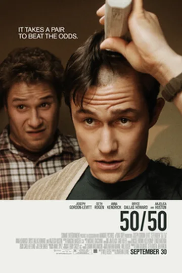 50/50 movie poster (2011)