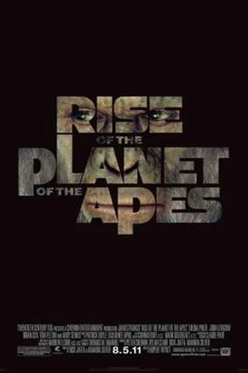 Rise of the Planet of the Apes movie poster (2011)