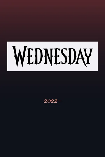 Wednesday series poster (2022)