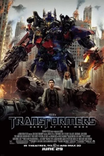 Transformers: Dark of the Moon movie poster (2011)