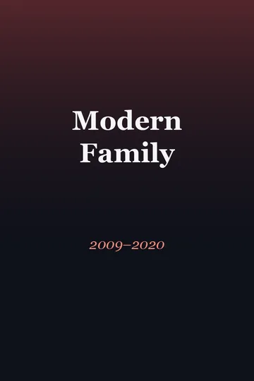 Modern Family series poster (2009–2020)