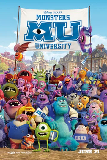 Monsters University movie poster (2013)