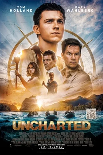 Uncharted movie poster (2022)