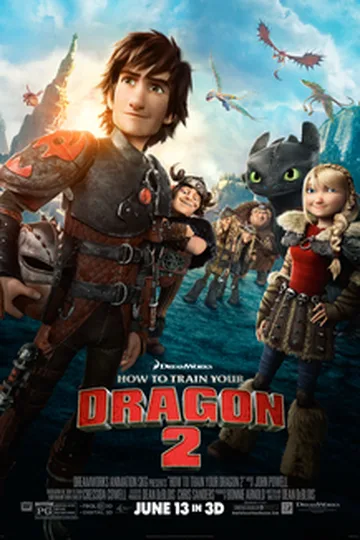 How to Train Your Dragon 2 movie poster (2014)