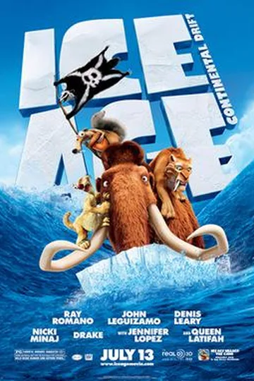 Ice Age: Continental Drift movie poster (2012)