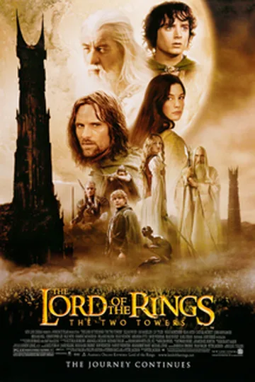 The Lord of the Rings: The Two Towers movie poster (2002)