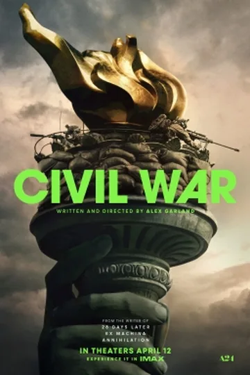 Civil War movie poster (2024)