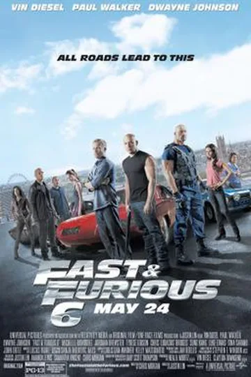 Fast & Furious 6 movie poster (2013)