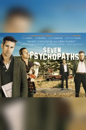 Seven Psychopaths movie poster (2012)