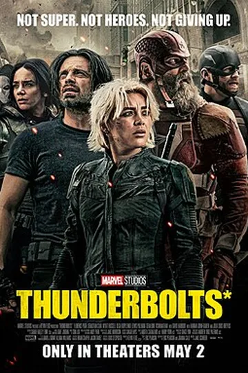 Thunderbolts* movie poster (2025)