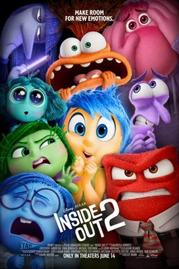 Inside Out 2 movie poster (2024)