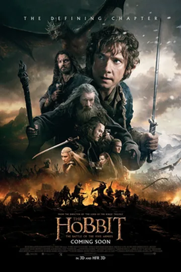 The Hobbit: The Battle of the Five Armies movie poster (2014)