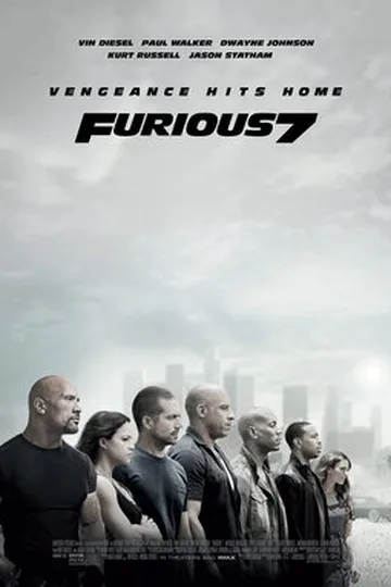 Furious 7 movie poster (2015)