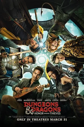 Dungeons & Dragons: Honor Among Thieves movie poster (2023)