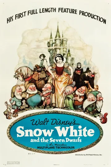 Snow White and the Seven Dwarfs movie poster (1937)