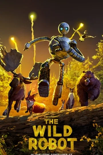 The Wild Robot movie poster (2024)