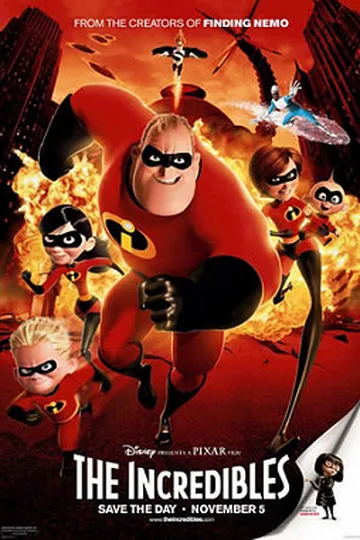 The Incredibles movie poster (2004)