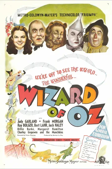 The Wizard of Oz movie poster (1939)