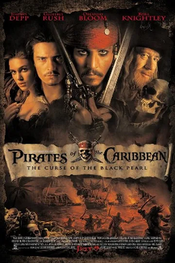 Pirates of the Caribbean: The Curse of the Black Pearl movie poster (2003)