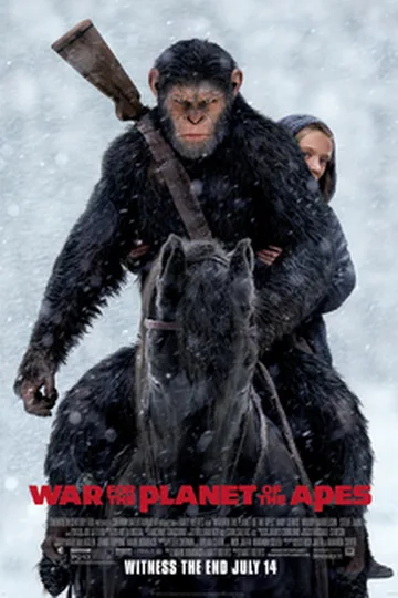 War for the Planet of the Apes movie poster (2017)