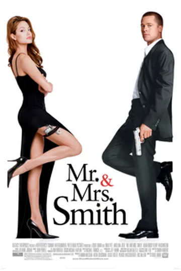 Mr. & Mrs. Smith movie poster (2005)