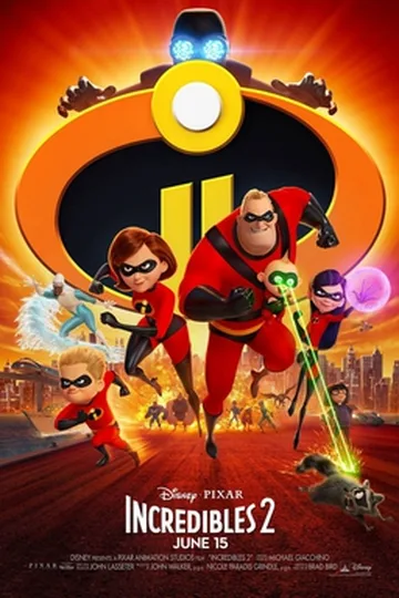 Incredibles 2 movie poster (2018)