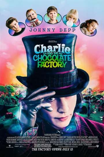 Charlie and the Chocolate Factory movie poster (2005)