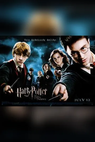 Harry Potter and the Order of the Phoenix movie poster (2007)