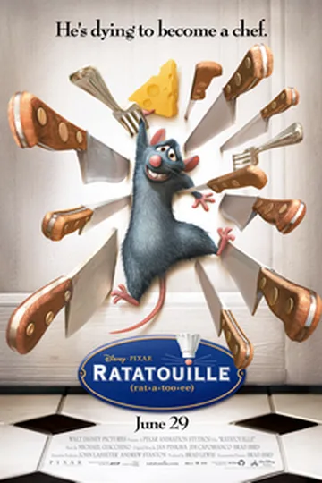 Ratatouille movie poster (2007)