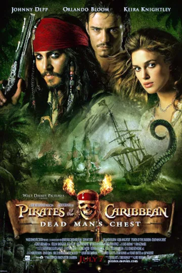 Pirates of the Caribbean: Dead Man's Chest movie poster (2006)