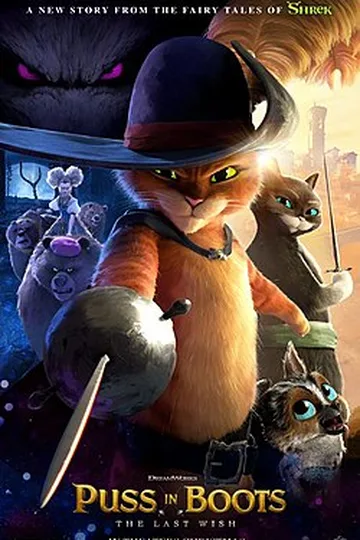 Puss in Boots: The Last Wish movie poster (2022)