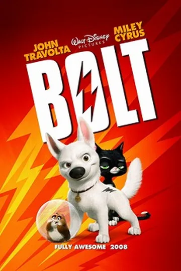 Bolt movie poster (2008)