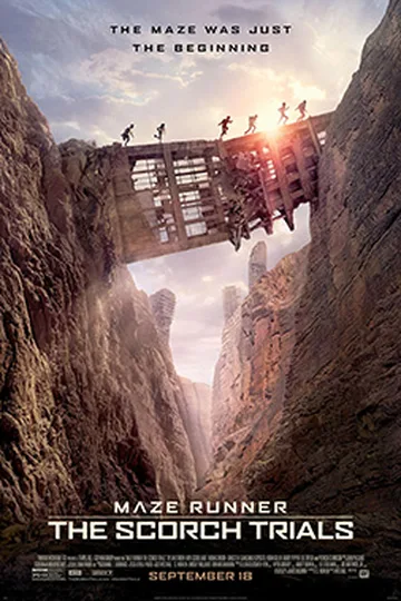 Maze Runner: The Scorch Trials movie poster (2015)