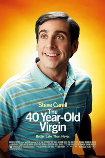 The 40-Year-Old Virgin movie poster (2005)