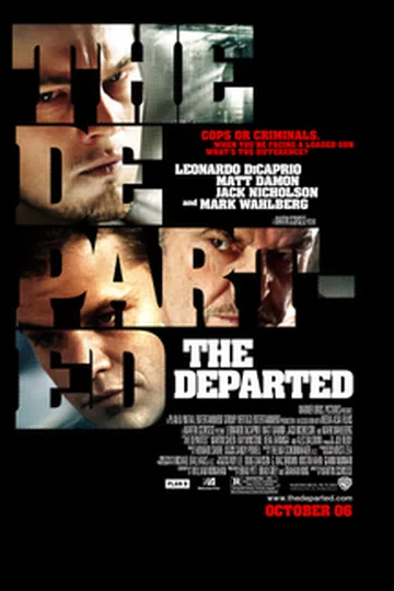 The Departed movie poster (2006)