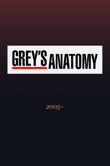 Grey's Anatomy series poster (2005)