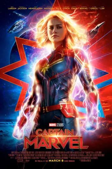 Captain Marvel movie poster (2019)