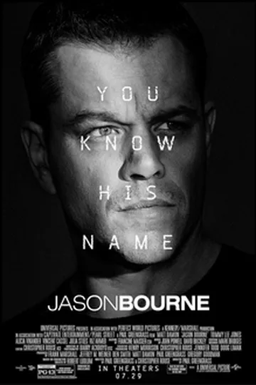 Jason Bourne movie poster (2016)